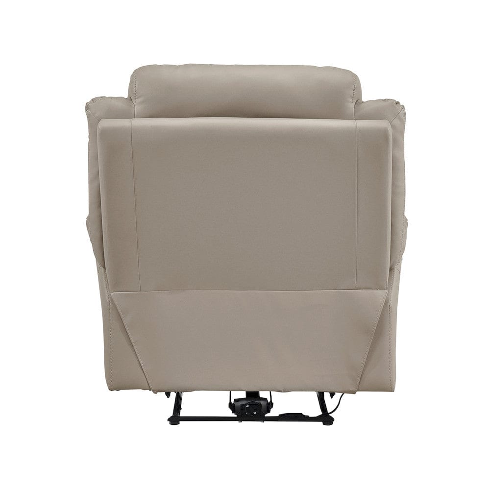Homelegance  - Laconia Power Reclining Chair in Latte - 9629LTE-1PW  view 4