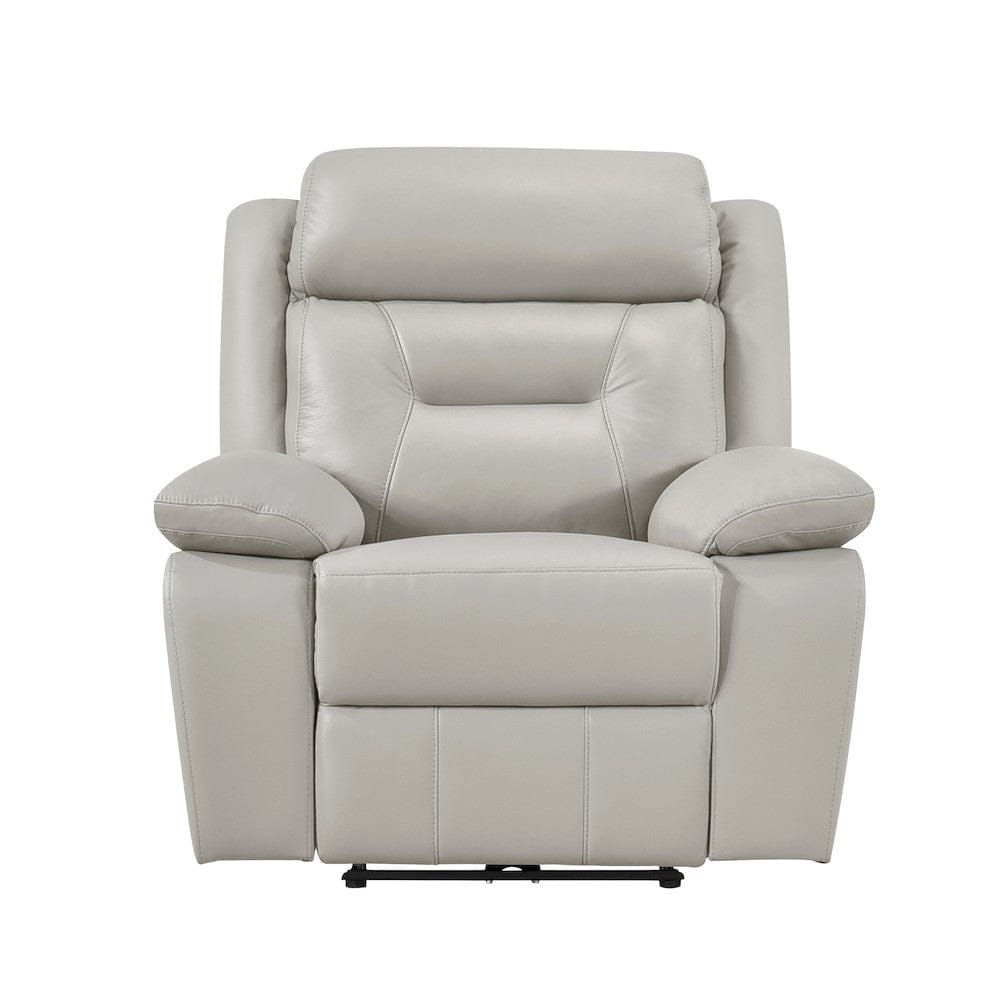 Homelegance  - Laconia Power Reclining Chair in Silver - 9629SVE-1PW  view 5
