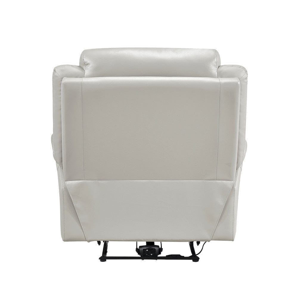 Homelegance  - Laconia Power Reclining Chair in Silver - 9629SVE-1PW  view 7