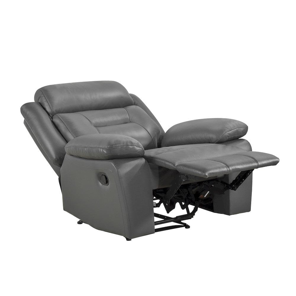 Homelegance  - Laconia Reclining Chair in Dark gray - 9629DGY-1  view 5
