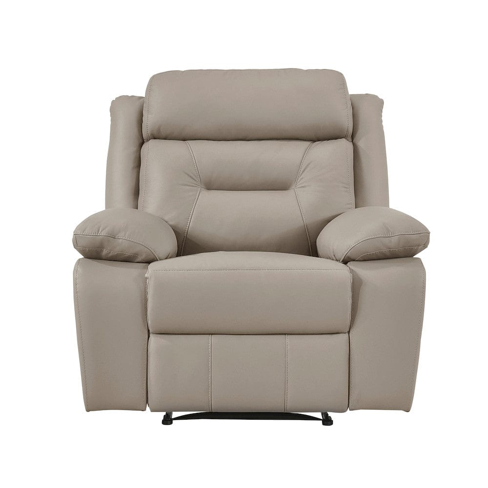 Homelegance  - Laconia Reclining Chair in Latte - 9629LTE-1  view 6