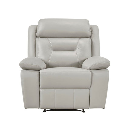 Homelegance  - Laconia Reclining Chair in Silver - 9629SVE-1  view 1