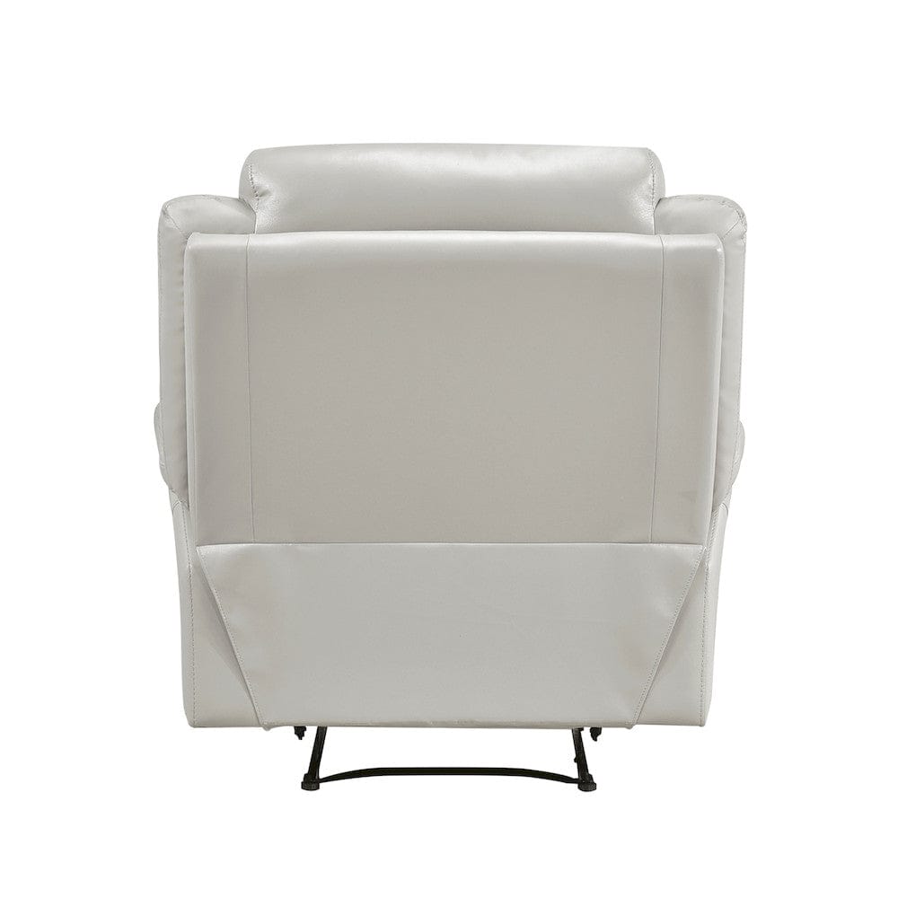 Homelegance  - Laconia Reclining Chair in Silver - 9629SVE-1  view 4