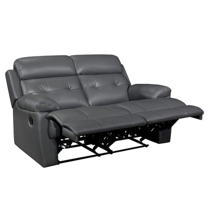 Homelegance  - Lambent Double Reclining Love Seat in Dark gray - 9529DGY-2  view 4