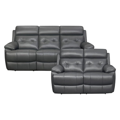 Homelegance  - Lambent Double Reclining Love Seat in Dark gray - 9529DGY-2  view 10