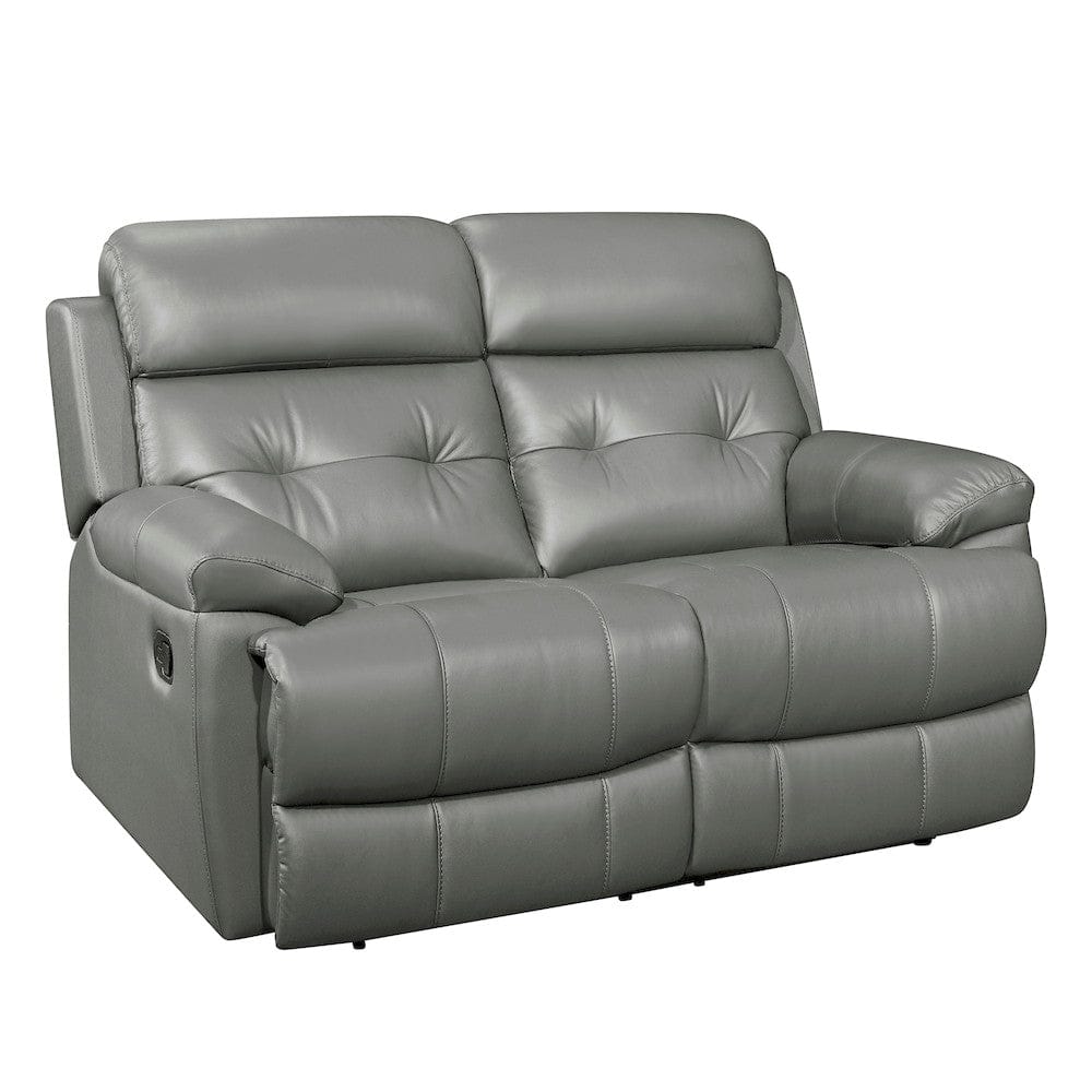 Homelegance  - Lambent Double Reclining Love Seat in Gray - 9529GRY-2  view 1