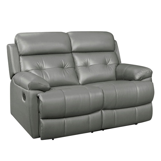 Homelegance  - Lambent Double Reclining Love Seat in Gray - 9529GRY-2  view 1
