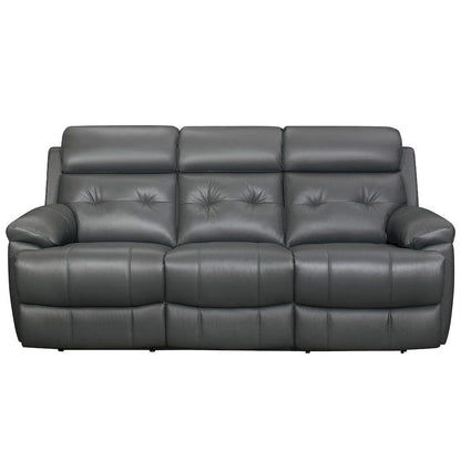 Homelegance  - Lambent Double Reclining Sofa in Dark gray - 9529DGY-3  view 1