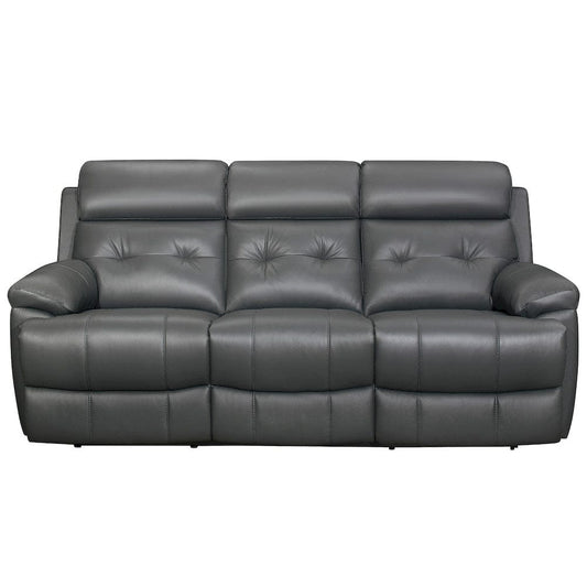 Homelegance  - Lambent Double Reclining Sofa in Dark gray - 9529DGY-3  view 1