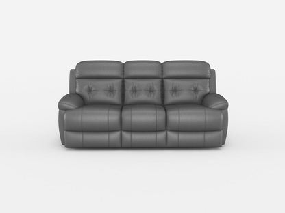 Homelegance  - Lambent Double Reclining Sofa in Dark gray - 9529DGY-3  view 2