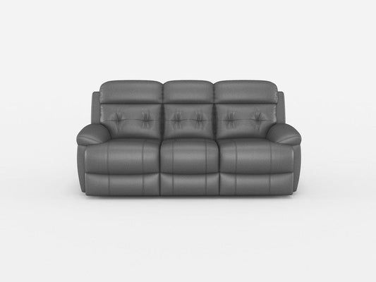 Homelegance  - Lambent Double Reclining Sofa in Dark gray - 9529DGY-3  view 2