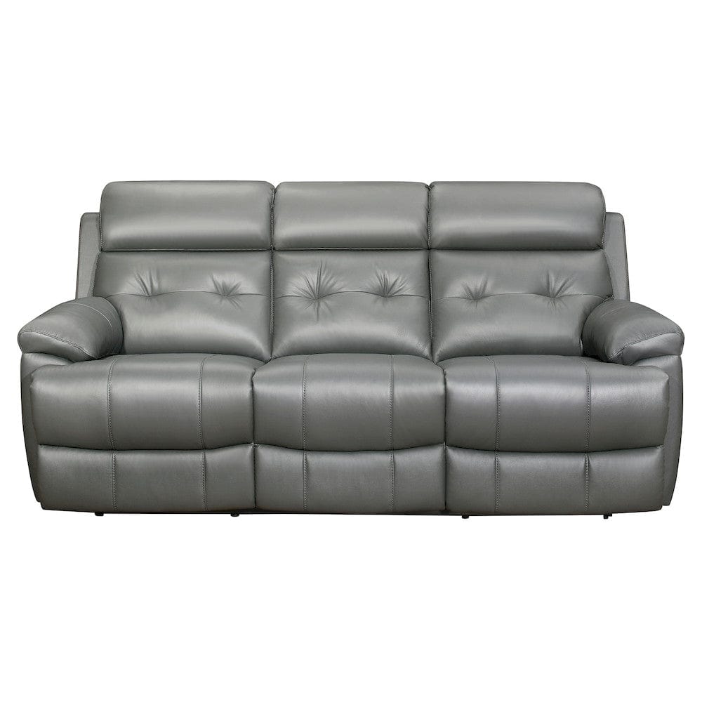 Homelegance  - Lambent Double Reclining Sofa in Gray - 9529GRY-3  view 3