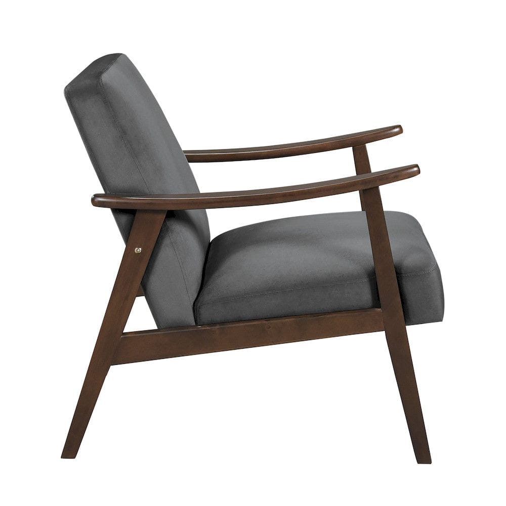 Homelegance  - Landers Accent Chair in Dark gray - 1230DG-1  view 5