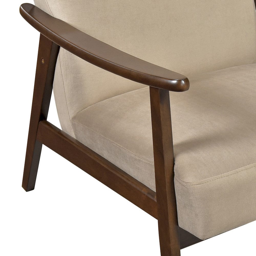 Homelegance  - Landers Accent Chair in Light brown - 1230BR-1  view 2