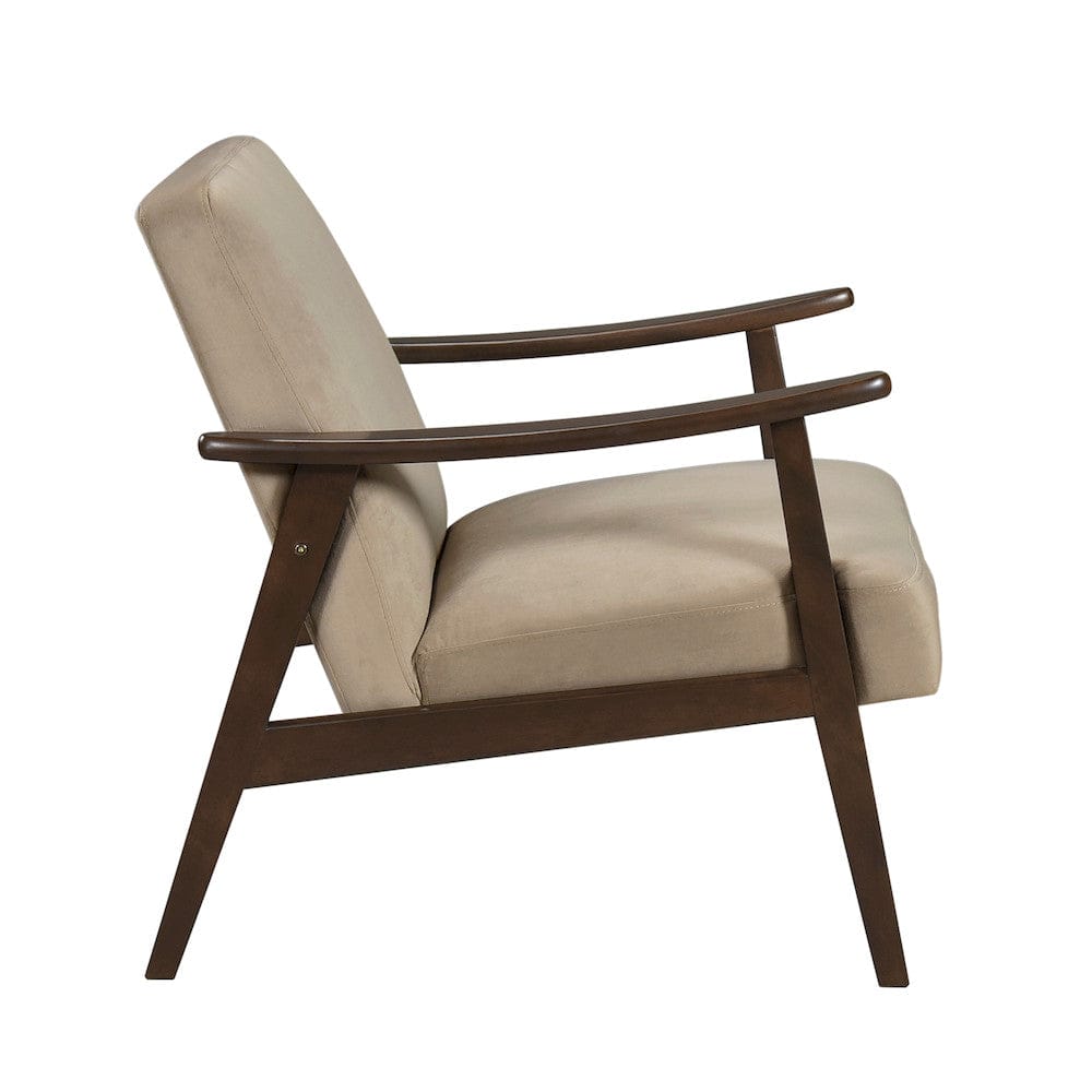 Homelegance  - Landers Accent Chair in Light brown - 1230BR-1  view 3