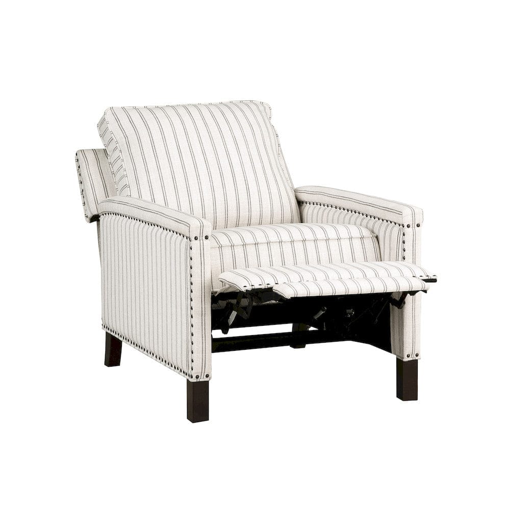 Homelegance  - Landrum Push Back Reclining Chair in beige & gray - 9257-1  view 5