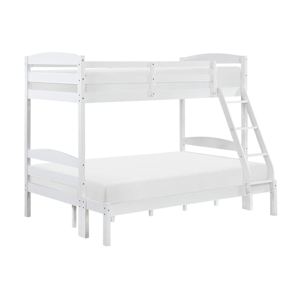 Homelegance  - Lani Twin/Full Bunk Bed - B2022WHTF-1  view 1