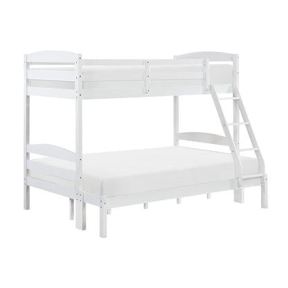 Homelegance  - Lani Twin/Full Bunk Bed - B2022WHTF-1  view 1