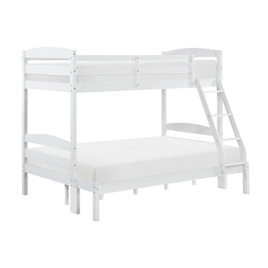 Homelegance  - Lani Twin/Full Bunk Bed - B2022WHTF-1  view 1