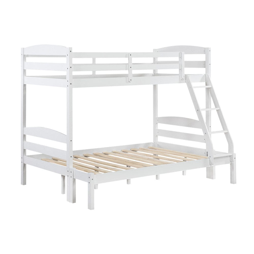 Homelegance  - Lani Twin/Full Bunk Bed - B2022WHTF-1  view 2