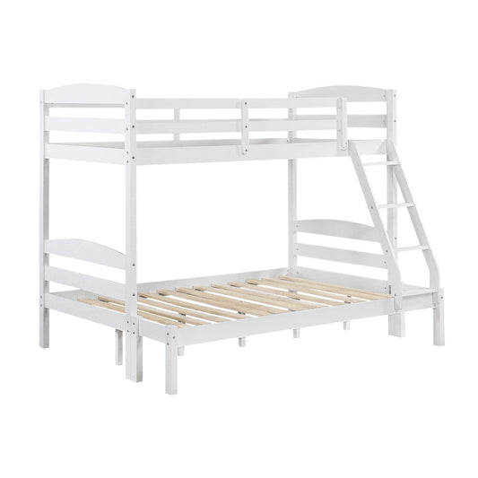 Homelegance  - Lani Twin/Full Bunk Bed - B2022WHTF-1  view 2