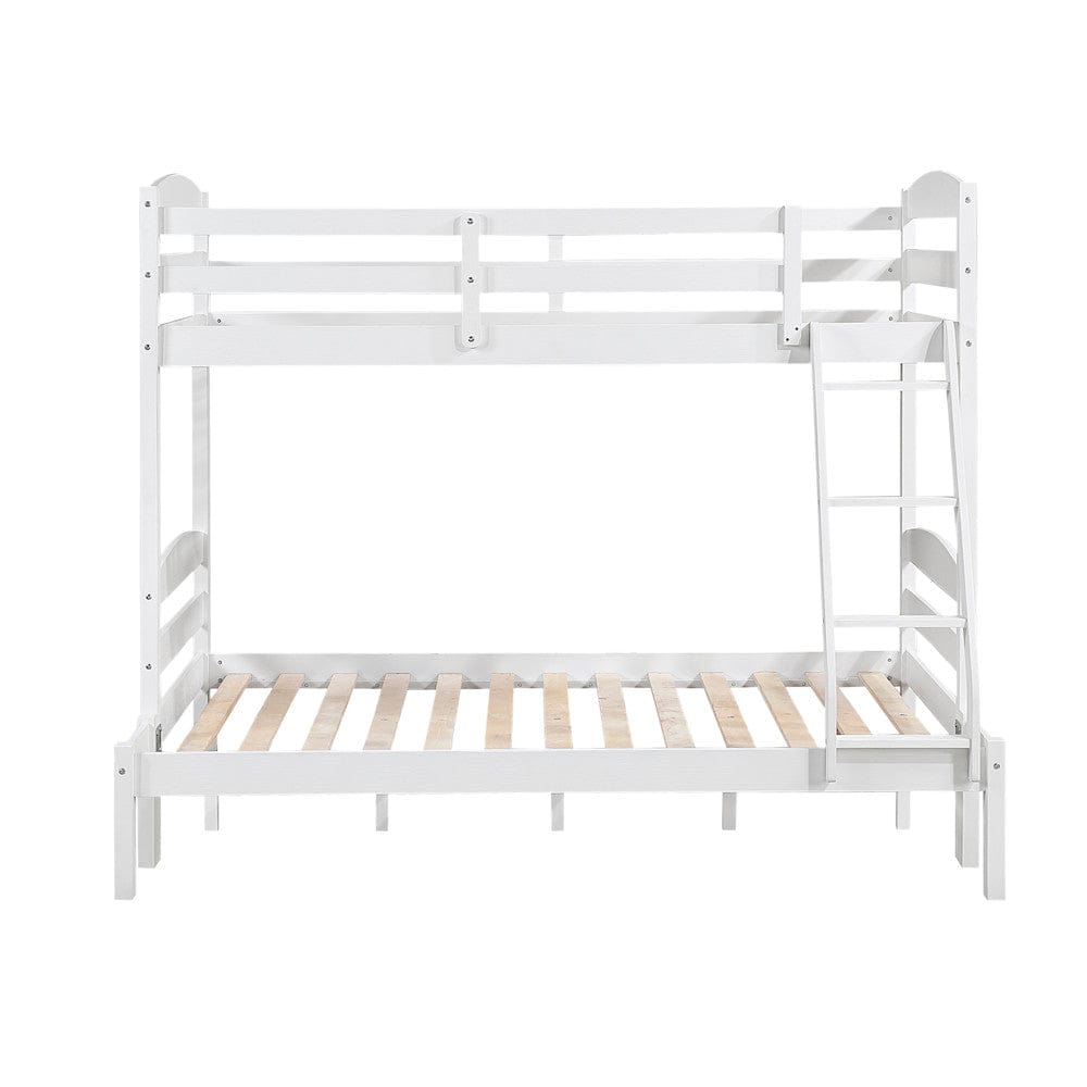 Homelegance  - Lani Twin/Full Bunk Bed - B2022WHTF-1  view 4