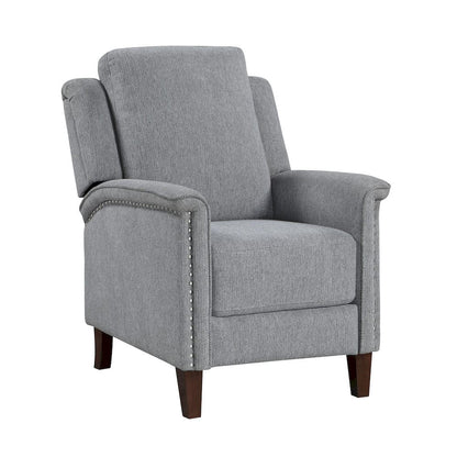 Homelegance  - Lansing Push Back Reclining Chair in Gray - 9657GY-1PB  view 1