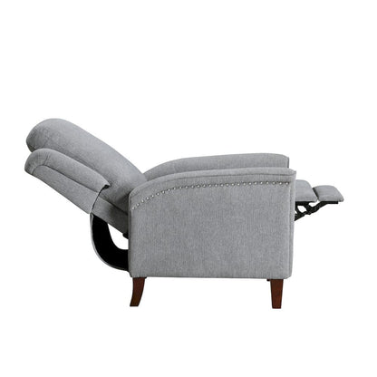 Homelegance  - Lansing Push Back Reclining Chair in Gray - 9657GY-1PB  view 5
