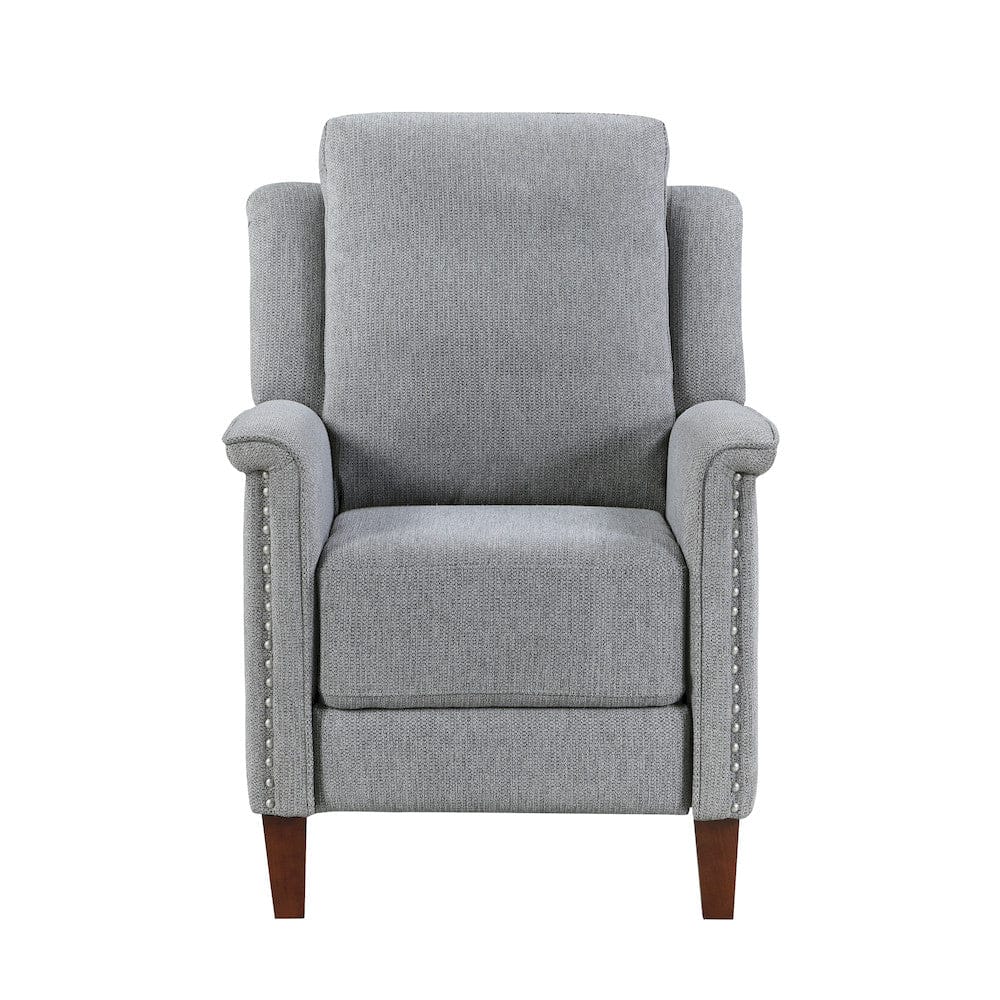 Homelegance  - Lansing Push Back Reclining Chair in Gray - 9657GY-1PB  view 8