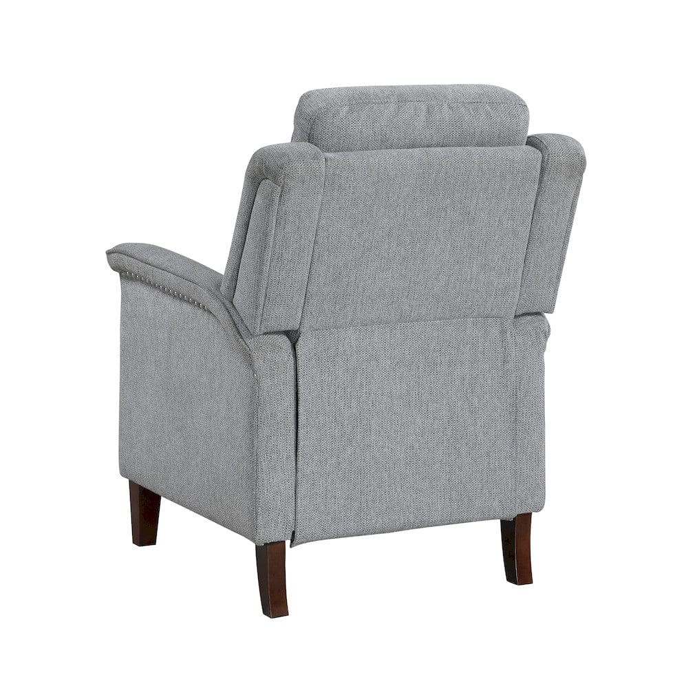 Homelegance  - Lansing Push Back Reclining Chair in Gray - 9657GY-1PB  view 11