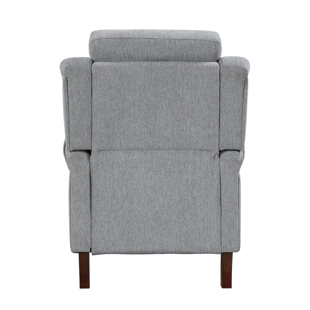 Homelegance  - Lansing Push Back Reclining Chair in Gray - 9657GY-1PB  view 12