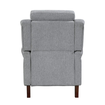 Homelegance  - Lansing Push Back Reclining Chair in Gray - 9657GY-1PB  view 12