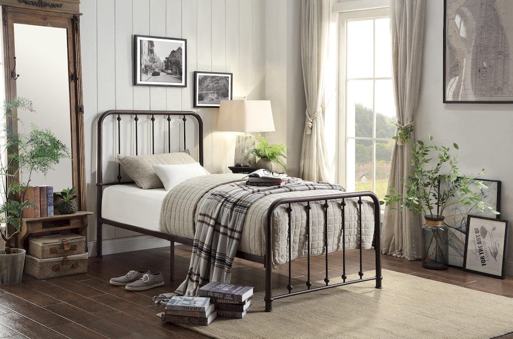 Homelegance  - Larkspur Twin Platform Bed - 1638T-1  view 3