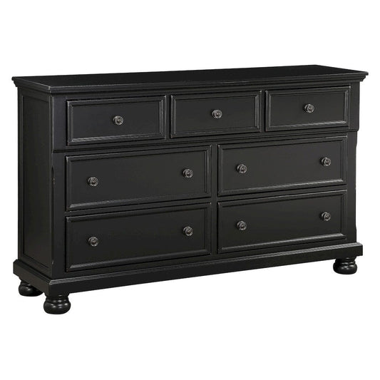 Homelegance  - Laurelin Dresser, Hidden Drawer - 1714BK-5  view 1