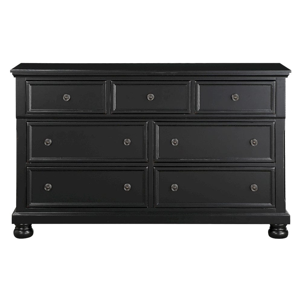 Homelegance  - Laurelin Dresser, Hidden Drawer - 1714BK-5  view 4