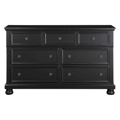 Homelegance  - Laurelin Dresser, Hidden Drawer - 1714BK-5  view 4