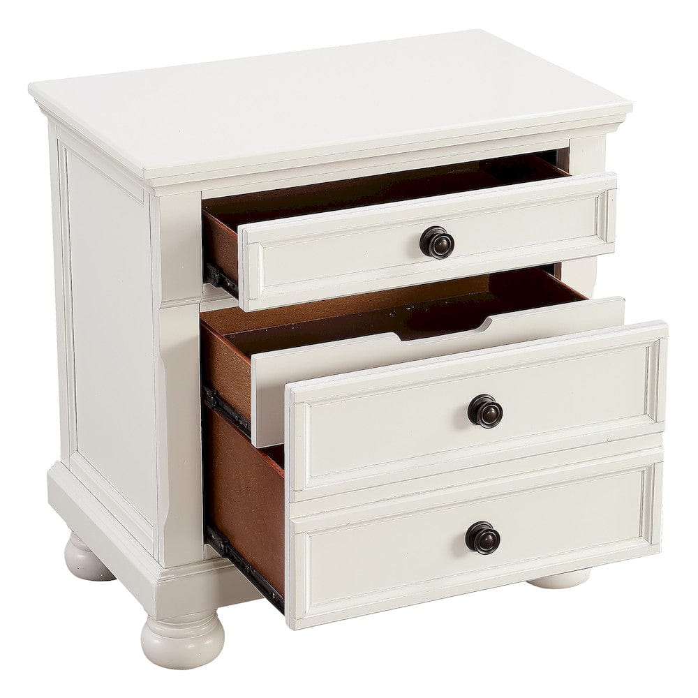 Homelegance  - Laurelin Night Stand, Hidden Drawer - 1714W-4  view 3