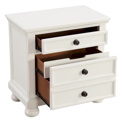 Homelegance  - Laurelin Night Stand, Hidden Drawer - 1714W-4  view 3