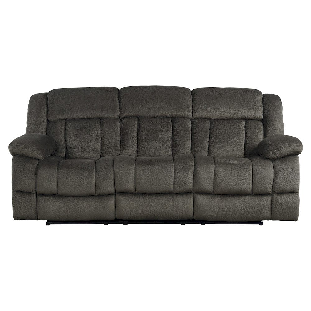 Homelegance  - Laurelton Double Reclining Sofa in chocolate - 9636-3  view 1
