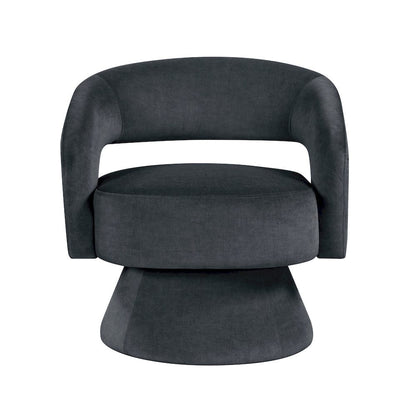 Homelegance  - Lavon Swivel Chair in Dark gray - 1003DGY-1  view 1
