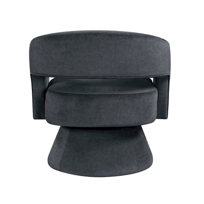Homelegance  - Lavon Swivel Chair in Dark gray - 1003DGY-1  view 5