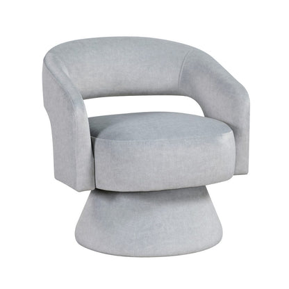 Homelegance  - Lavon Swivel Chair in Gray - 1003GRY-1  view 1