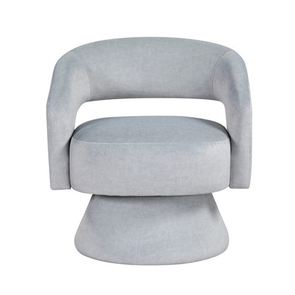 Homelegance  - Lavon Swivel Chair in Gray - 1003GRY-1  view 5