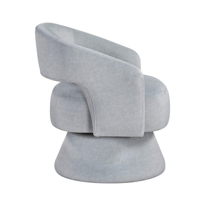 Homelegance  - Lavon Swivel Chair in Gray - 1003GRY-1  view 6