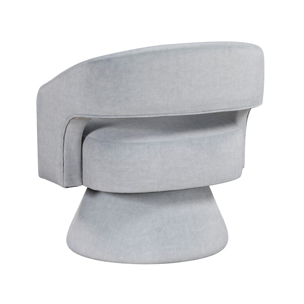 Homelegance  - Lavon Swivel Chair in Gray - 1003GRY-1  view 7