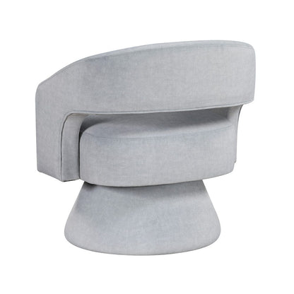 Homelegance  - Lavon Swivel Chair in Gray - 1003GRY-1  view 7