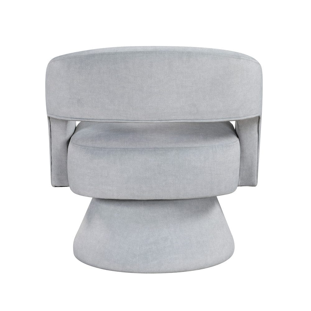 Homelegance  - Lavon Swivel Chair in Gray - 1003GRY-1  view 8