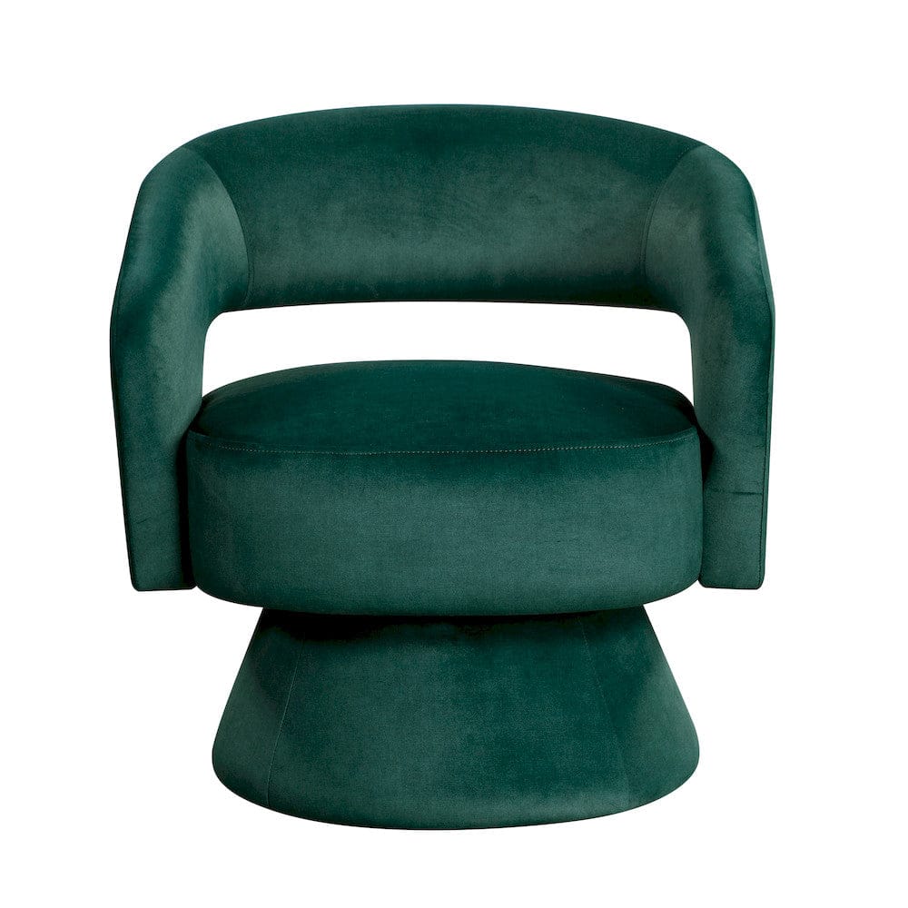 Homelegance  - Lavon Swivel Chair in Green - 1003GRN-1  view 1