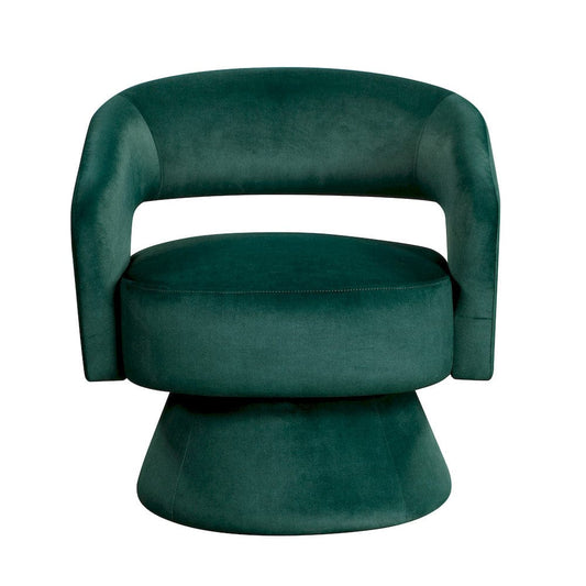 Homelegance  - Lavon Swivel Chair in Green - 1003GRN-1  view 1