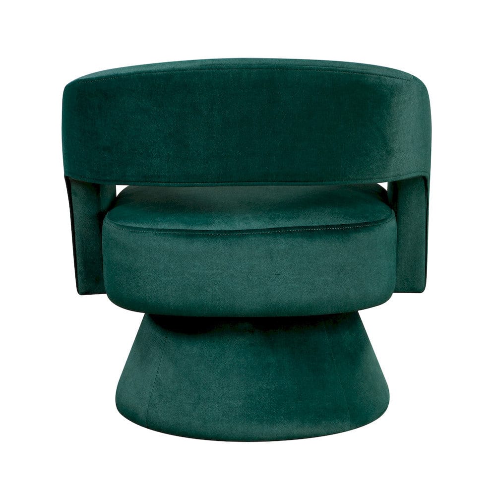Homelegance  - Lavon Swivel Chair in Green - 1003GRN-1  view 5